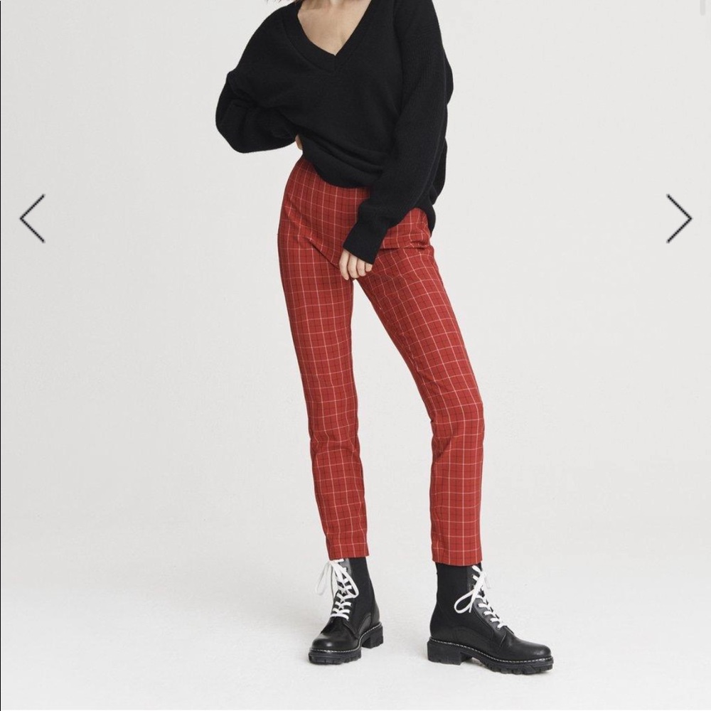 Rag & Bone Simone Pant - Italian Custom Check